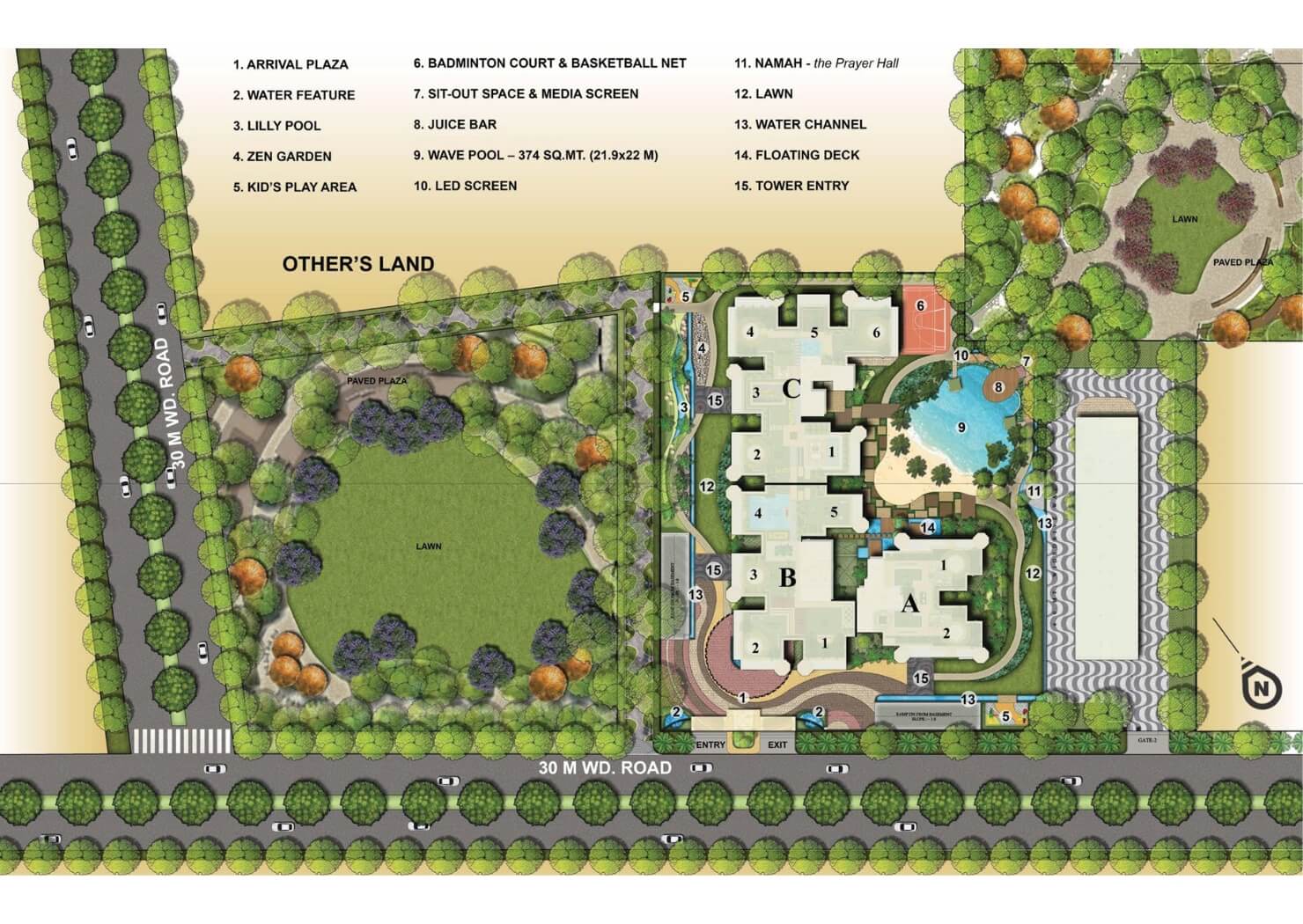 vvip-namah-site-plan